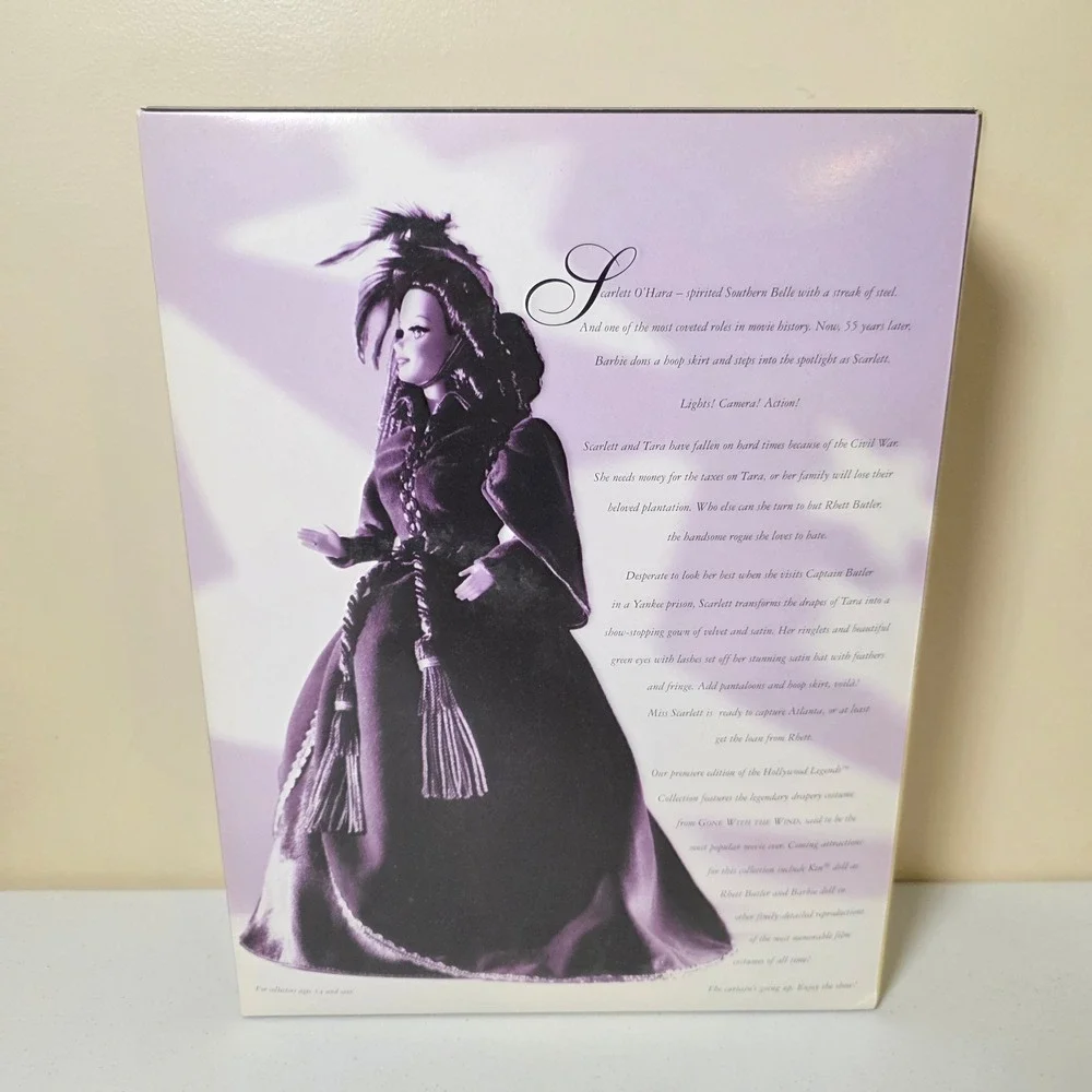 Barbie Ken Gone With The Wind Hollywood Legends Scarlett O'Hara Rhett Butler Set